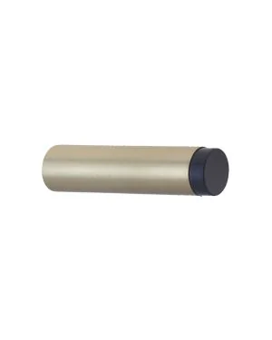 Burlington Plain Wall Mounted Door Stop - Satin Brass