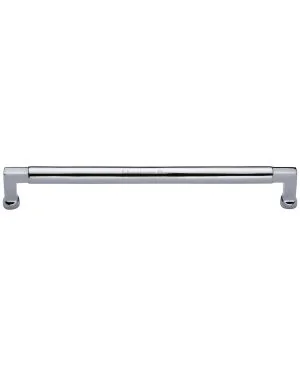 Heritage Brass Cabinet Pull Bauhaus Design 320mm CTC Polished Chrome Finish