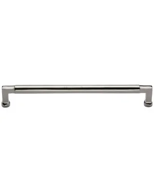 Heritage Brass Cabinet Pull Bauhaus Design 320mm CTC Polished Nickel Finish