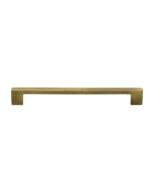 Heritage Brass Cabinet Pull Metro Design 192mm CTC Antique Brass Finish