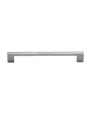 Heritage Brass Cabinet Pull Metro Design 192mm CTC Polished Nickel Finish