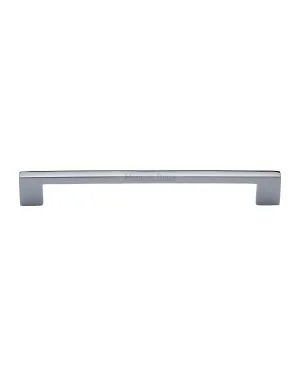 Heritage Brass Cabinet Pull Metro Design 203mm Polished Chrome finish