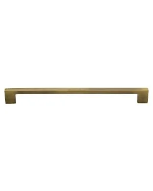 Heritage Brass Cabinet Pull Metro Design 256mm CTC Antique Brass Finish
