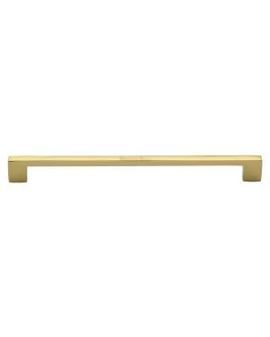 Heritage Brass Cabinet Pull Metro Design 256mm CTC Polished Brass Finish