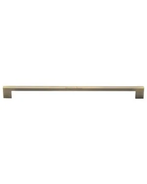 Heritage Brass Cabinet Pull Metro Design 320mm CTC Antique Brass Finish