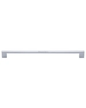 Heritage Brass Cabinet Pull Metro Design 320mm CTC Satin Chrome Finish