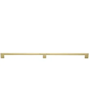 Heritage Brass Cabinet Pull Metro Design 480mm CTC Matt Black Finish