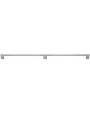 Heritage Brass Cabinet Pull Metro Design 480mm CTC Polished Chrome Finish