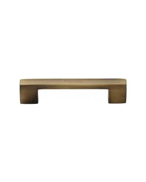 Heritage Brass Cabinet Pull Metro Design 96mm Antique finish