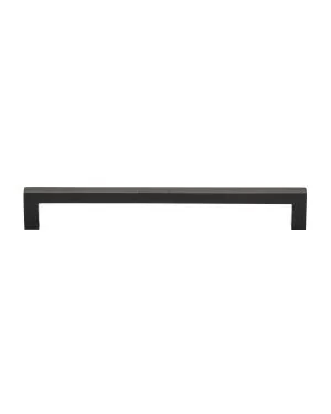 Heritage Brass Cabinet Pull Square Metro Design 192mm CTC Matt Bronze Finish