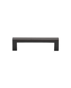 Heritage Brass Cabinet Pull Square Metro Design 96mm CTC Matt Bronze Finish