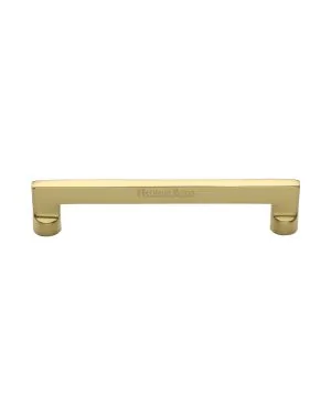Heritage Brass Cabinet Pull Apollo Design 160mm CTC Polished Brass Finish