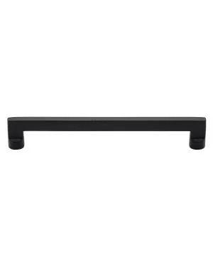 Heritage Brass Cabinet Pull Apollo Design 203mm CTC Matt Black Finish