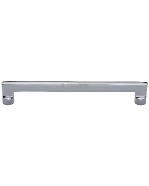 Heritage Brass Cabinet Pull Apollo Design 203mm Polished Chrome finish