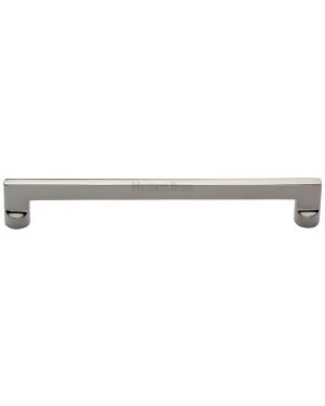 Heritage Brass Cabinet Pull Apollo Design 203mm CTC Polished Nickel Finish
