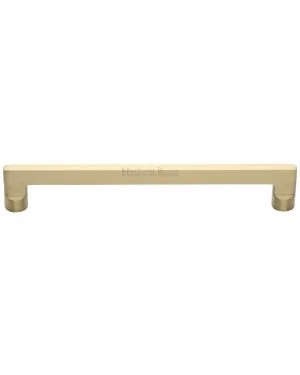 Heritage Brass Cabinet Pull Apollo Design 203mm CTC Satin Brass Finish