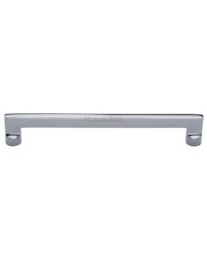 Heritage Brass Cabinet Pull Apollo Design 256mm CTC Polished Chrome Finish