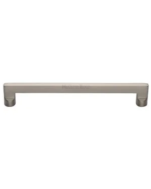 Heritage Brass Cabinet Pull Apollo Design 256mm CTC Satin Nickel Finish