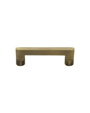 Heritage Brass Cabinet Pull Apollo Design 96mm Antique finish