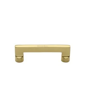 Heritage Brass Cabinet Pull Apollo Design 96mm Polished Brass finish