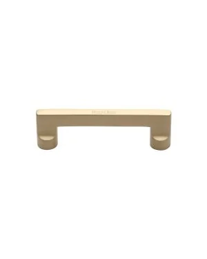 Heritage Brass Cabinet Pull Apollo Design 96mm CTC Satin Brass Finish