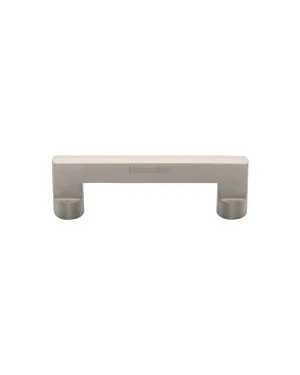 Heritage Brass Cabinet Pull Apollo Design 96mm Satin Nickel finish