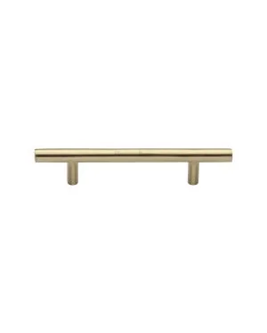 Heritage Brass Cabinet Pull Bar Design 101mm CTC Satin Brass Finish
