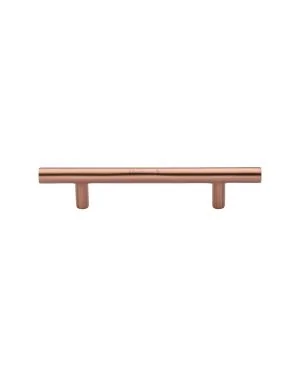 Heritage Brass Cabinet Pull Bar Design 101mm CTC Satin Rose Gold Finish