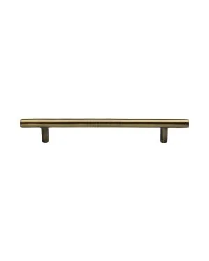 Heritage Brass Cabinet Pull Bar Design 160mm CTC Antique Brass Finish