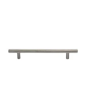 Heritage Brass Cabinet Pull Bar Design 160mm CTC Satin Nickel Finish