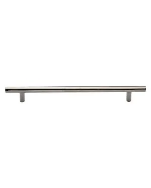 Heritage Brass Cabinet Pull Bar Design 203mm CTC Polished Nickel Finish