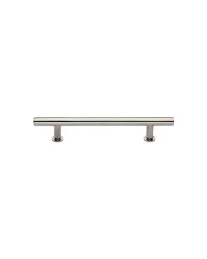 Heritage Brass Cabinet Pull T-Bar Design with 16mm Rose 101mm CTC Polished Nickel Finish