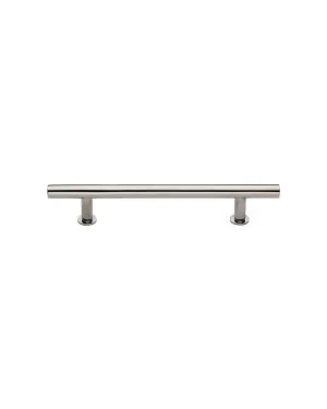Heritage Brass Cabinet Pull T-Bar Design with 16mm Rose 128mm CTC Polished Nickel Finish
