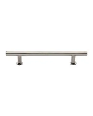 Heritage Brass Cabinet Pull T-Bar Design with 16mm Rose 203mm CTC Polished Nickel Finish