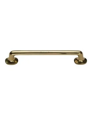 Heritage Brass Cabinet Pull Traditional Design 203mm Polished Brass finish