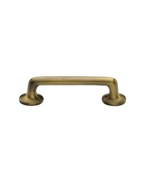 Heritage Brass Cabinet Pull Traditional Design 96mm Antique finish