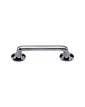 Heritage Brass Cabinet Pull Traditional Design 96mm Polished Chrome finish