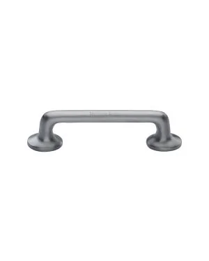 Heritage Brass Cabinet Pull Traditional Design 96mm Satin Chrome finish