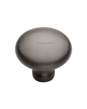 Timeless Elegance and Unrivaled Quality Heritage Brass Cabinet Knob Mushroom Design 38mm Matt Bronze finish