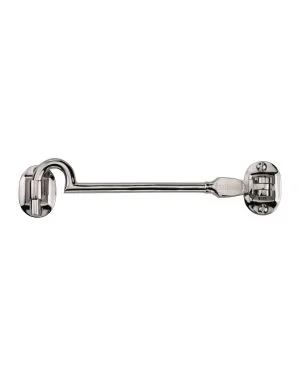 Heritage Brass Cabin Hook 6" Polished Nickel finish