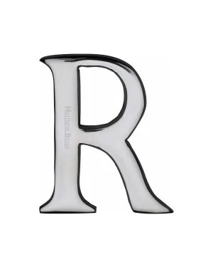 Heritage Brass Alphabet R Rear Fix 51mm (2") Polished Chrome finish
