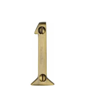 Heritage Brass Numeral 1 Face Fix 51mm (2") Antique finish