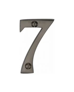 Heritage Brass Numeral 7 Face Fix 51mm (2") Matt Bronze finish