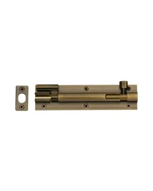 Heritage Brass Door Bolt Necked 6 x 1.5 Antique finish