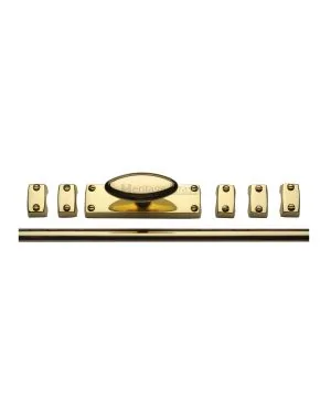 Heritage Brass Espagnolette Bolt Polished Brass finish