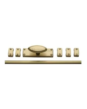 Heritage Brass Espagnolette Bolt Satin Brass finish