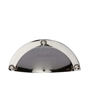 Heritage Brass Drawer Pull Polished Nickel finish