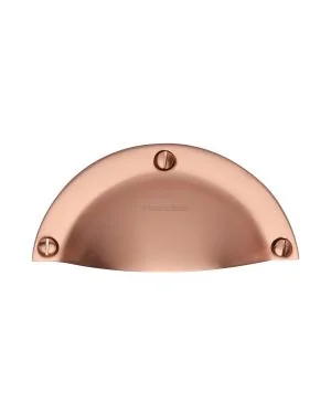 Heritage Brass Drawer Pull Satin Rose Gold finish