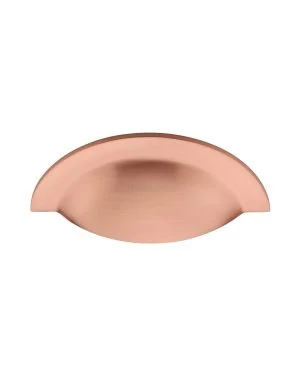Heritage Brass Drawer Pull 57mm CTC Satin Rose Gold finish