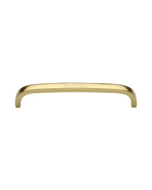 Heritage Brass Cabinet Pull D Shaped 152mm Polished Brass finish